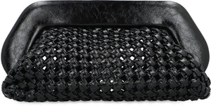 Bios Knots Shiny faux leather clutch-1